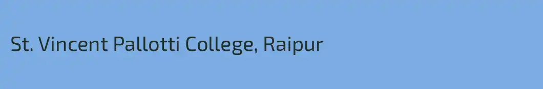 St. Vincent Pallotti College, Raipur